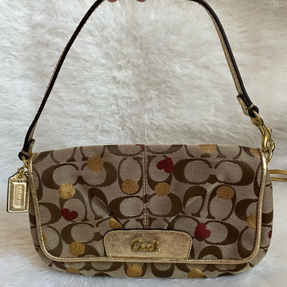 COACH SECRET ADMIRER LARGE FLAP WRISTLET WALLET 46934 - Picture 9 of 15